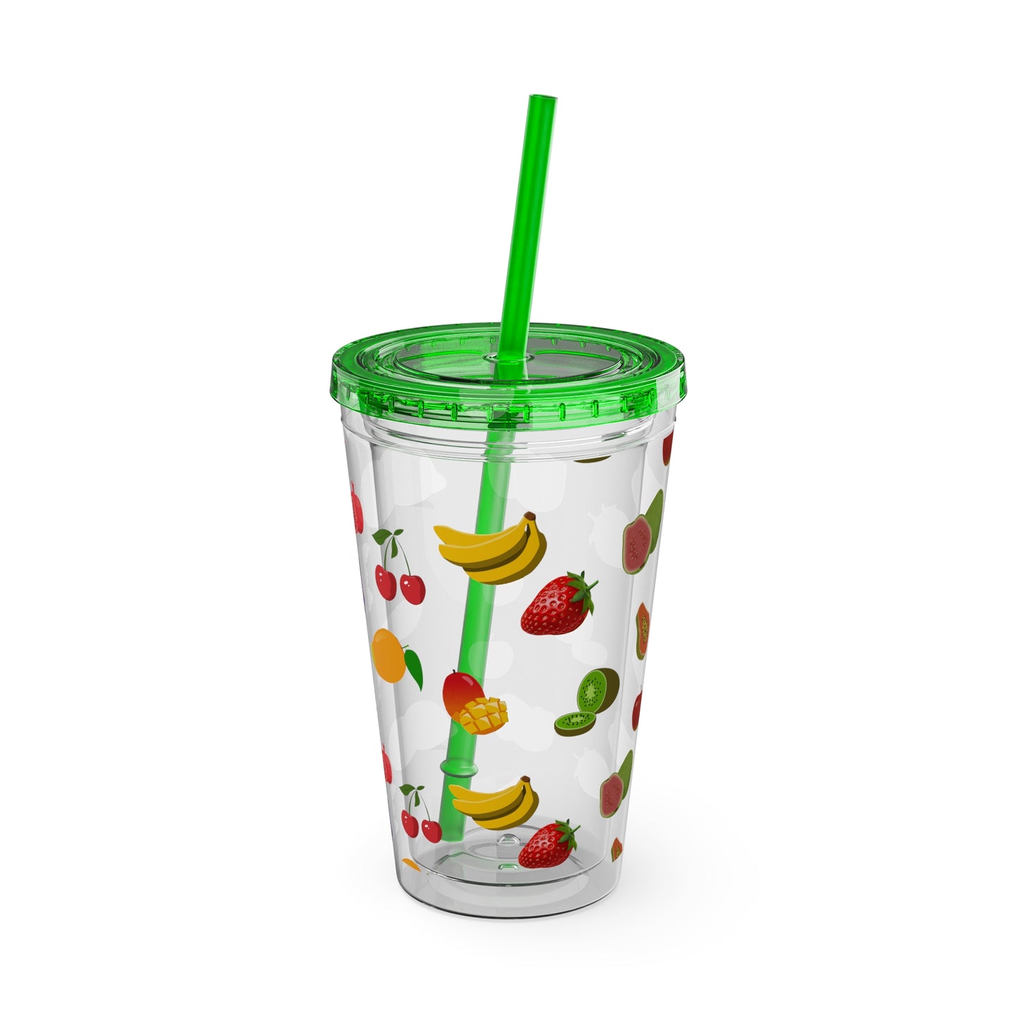 Sunsplash Tumbler with Straw, 16oz