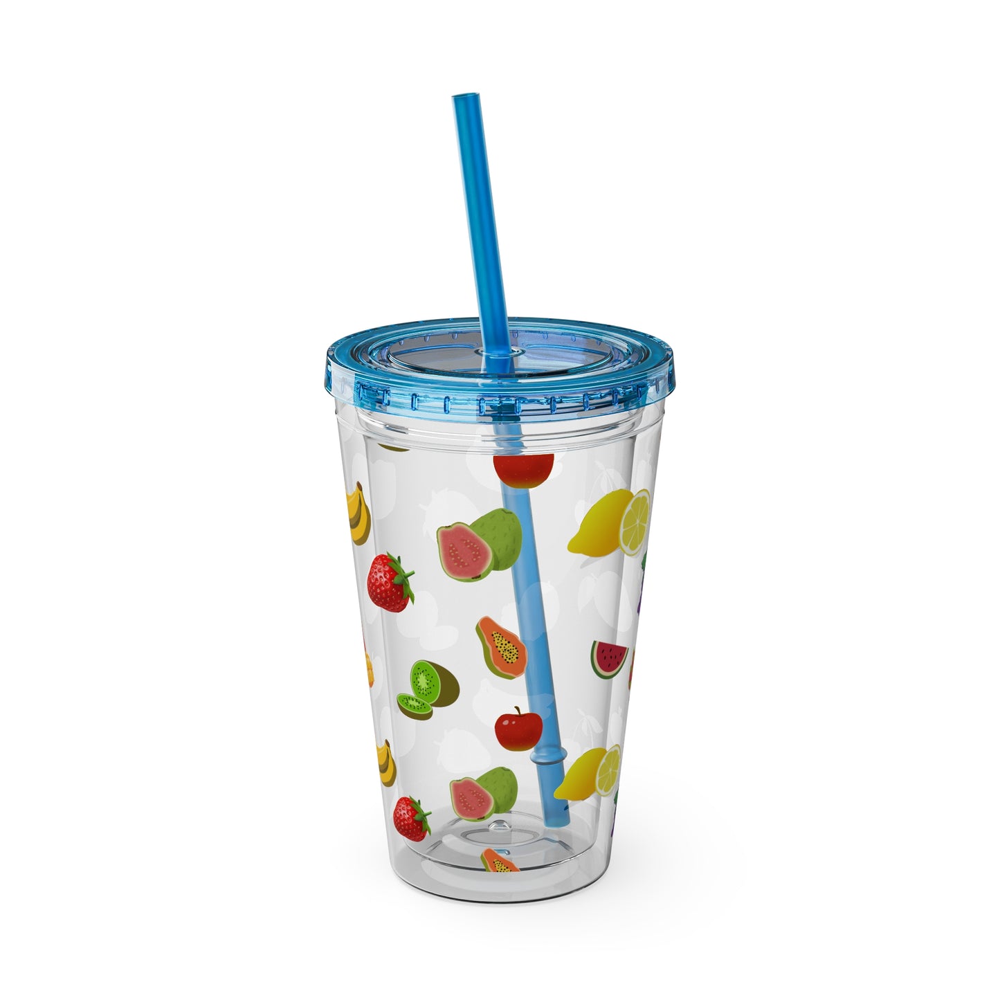 Sunsplash Tumbler with Straw, 16oz