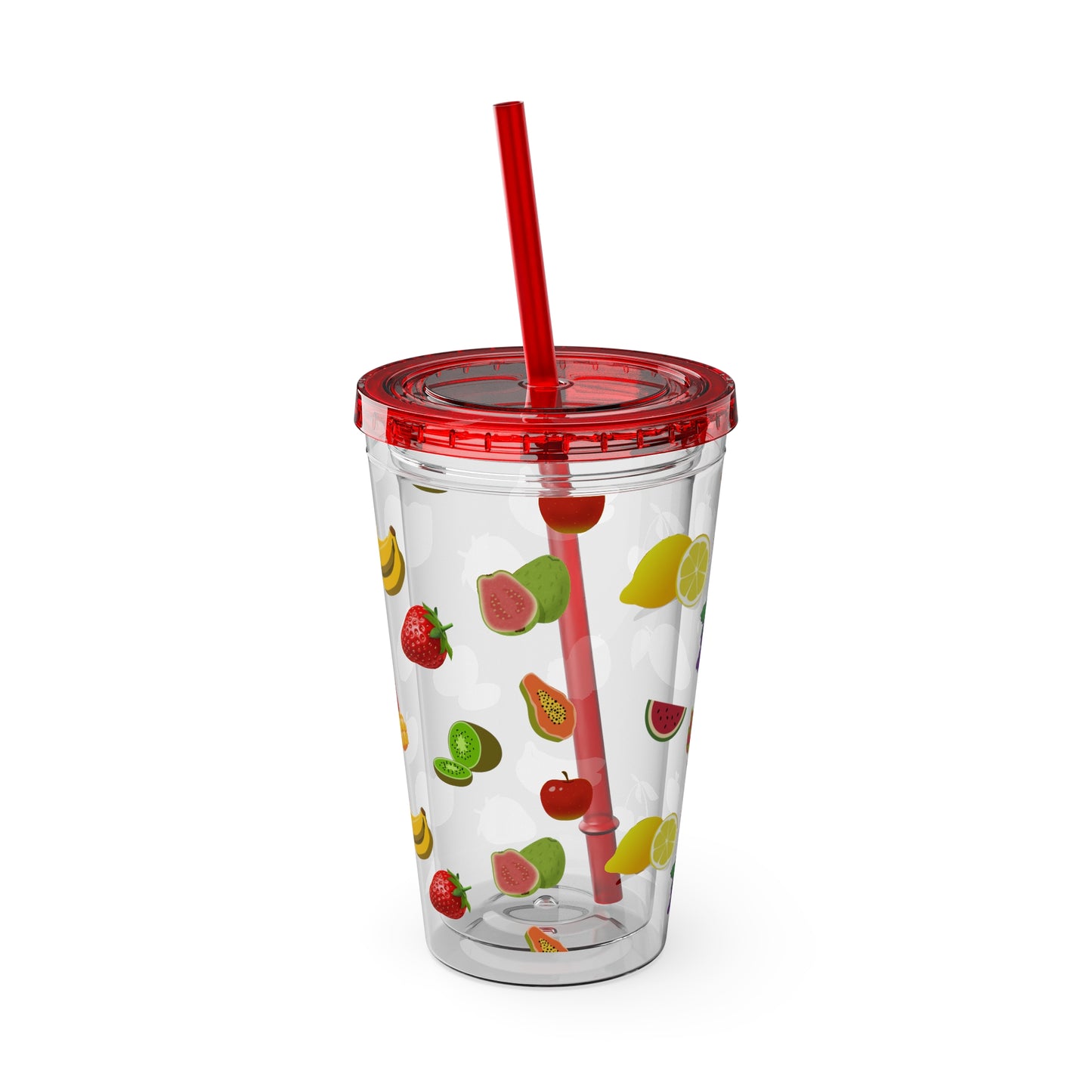 Sunsplash Tumbler with Straw, 16oz