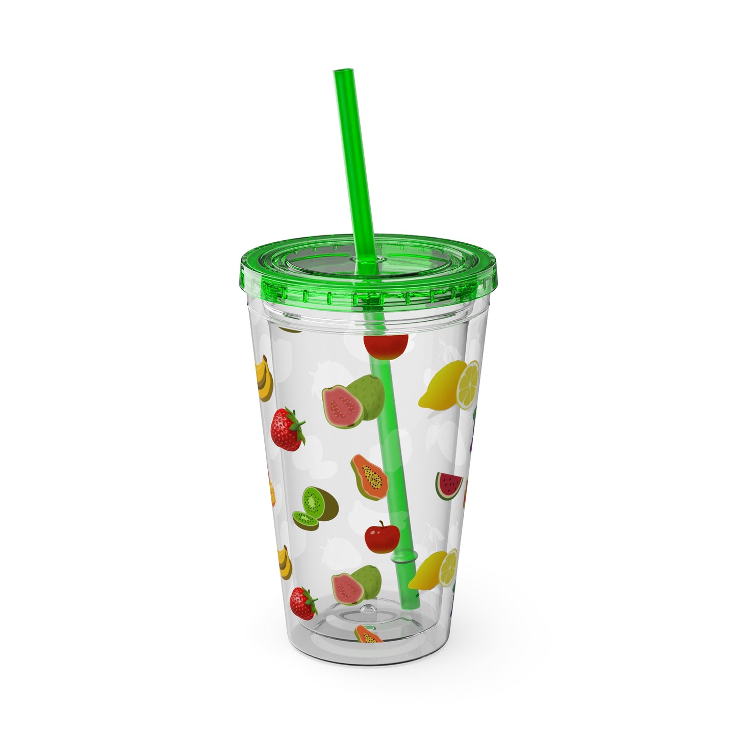 Sunsplash Tumbler with Straw, 16oz