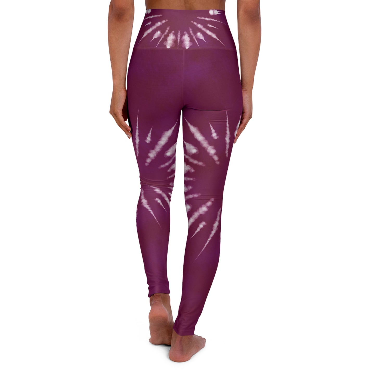 High Waisted Yoga Leggings (AOP)