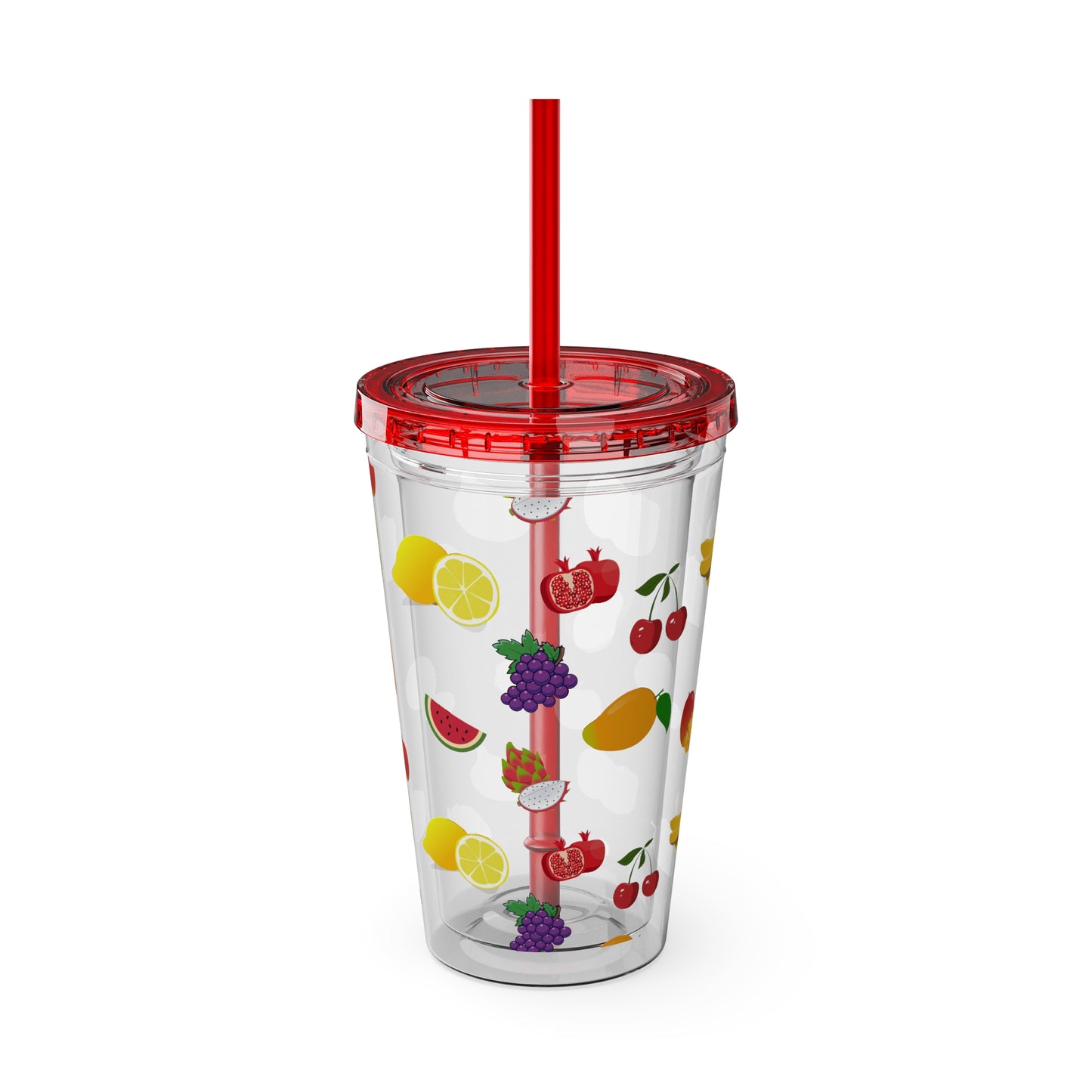 Sunsplash Tumbler with Straw, 16oz