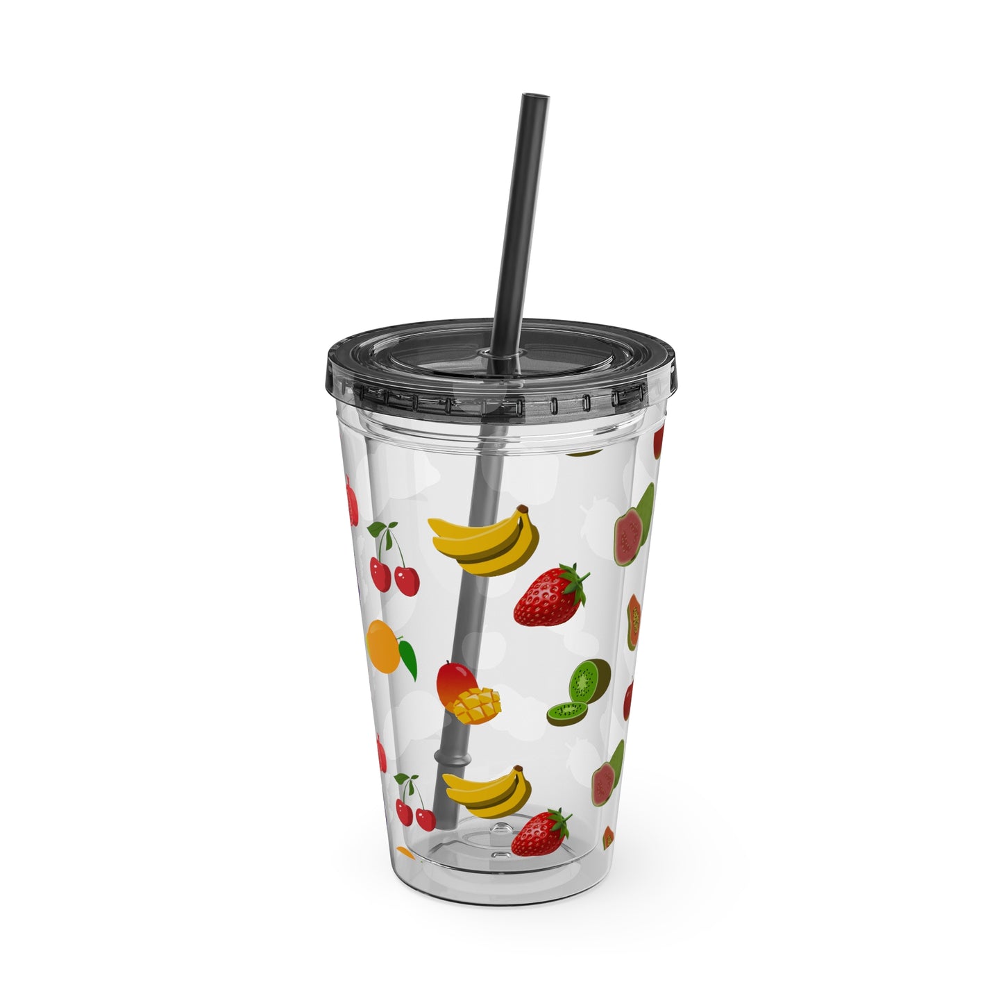 Sunsplash Tumbler with Straw, 16oz