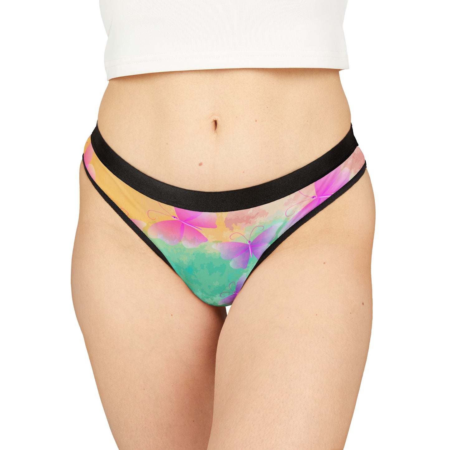 Women's Thongs (AOP)