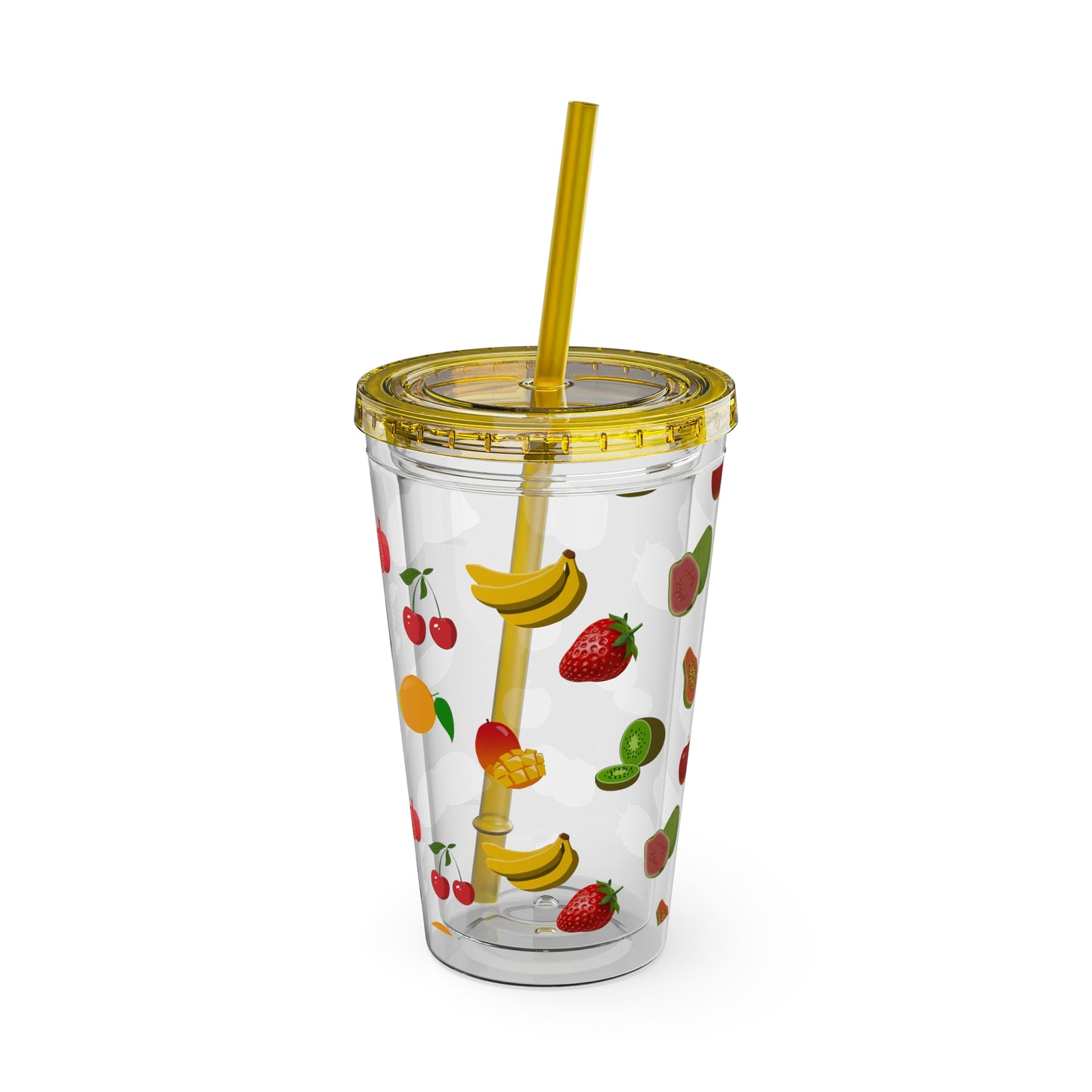 Sunsplash Tumbler with Straw, 16oz