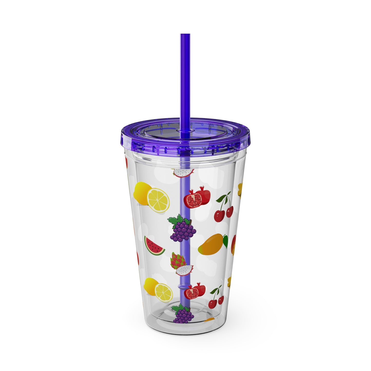 Sunsplash Tumbler with Straw, 16oz