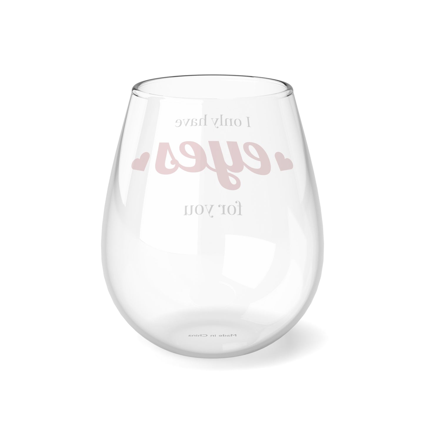 Stemless Wine Glass, 11.75oz