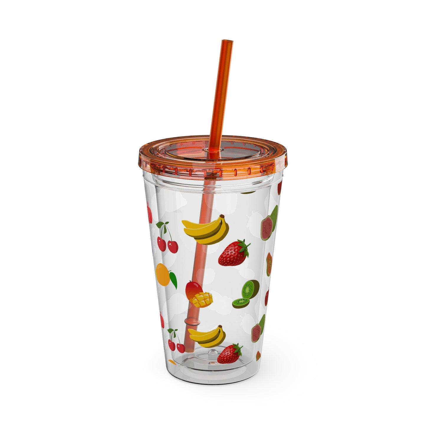 Sunsplash Tumbler with Straw, 16oz