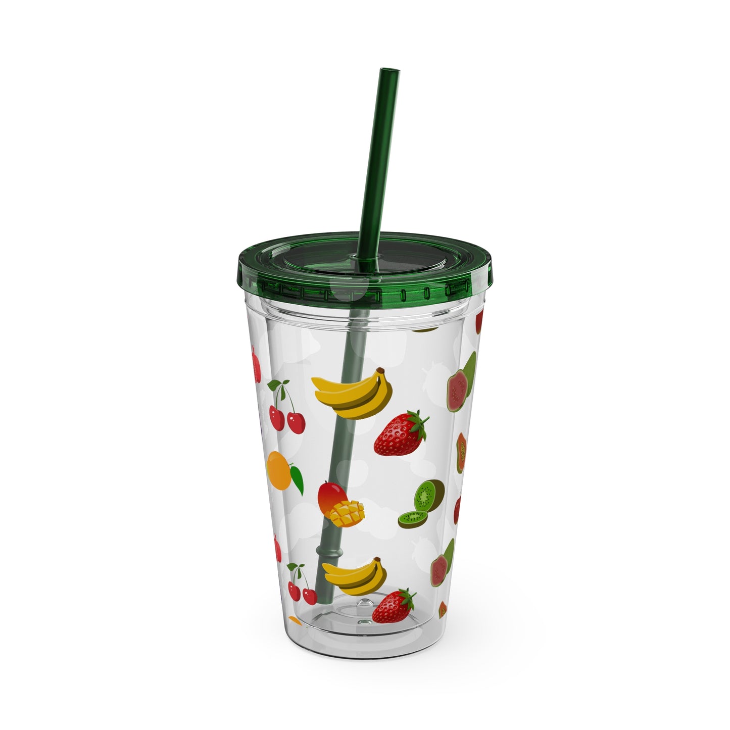 Sunsplash Tumbler with Straw, 16oz