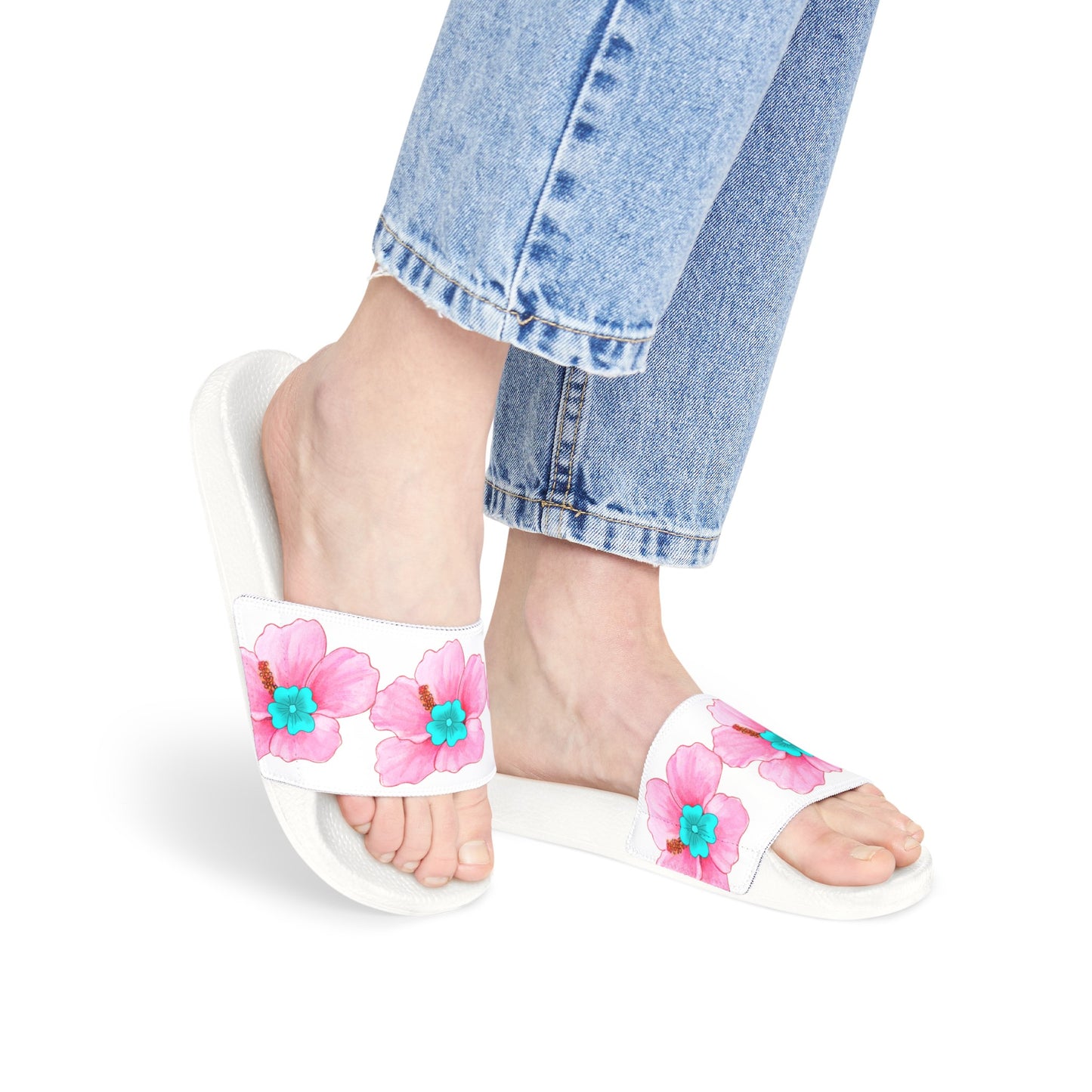 Women's PU Slide Sandals