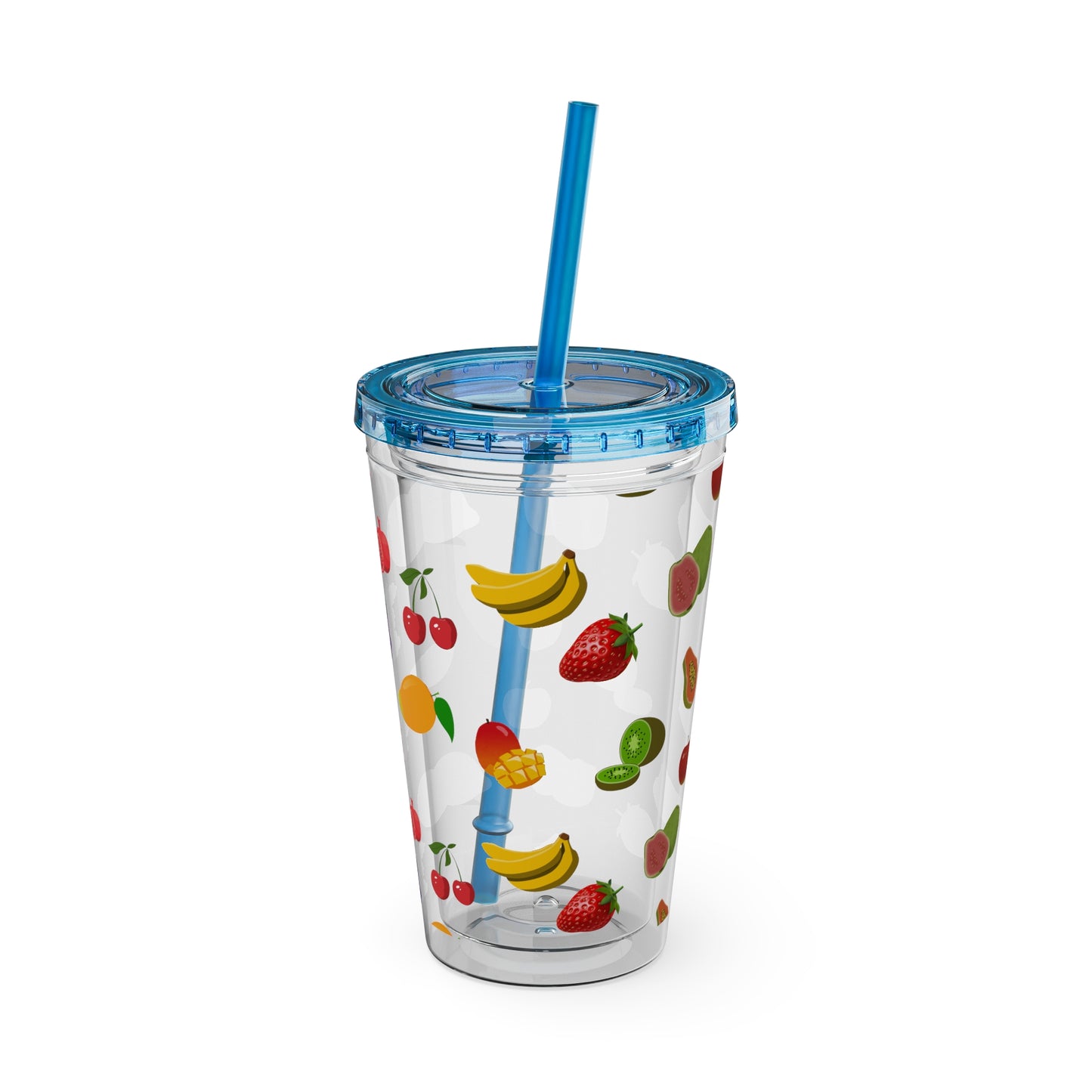 Sunsplash Tumbler with Straw, 16oz