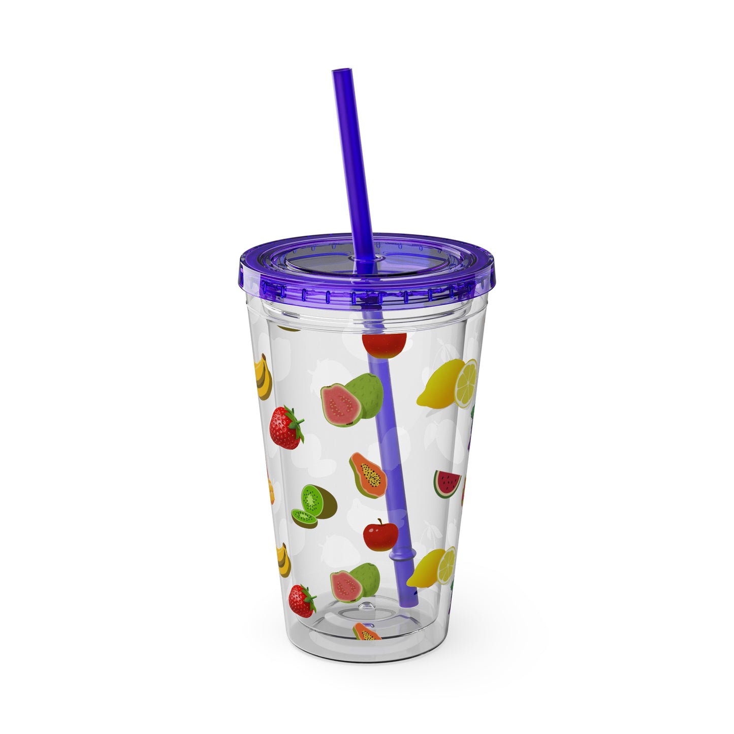 Sunsplash Tumbler with Straw, 16oz