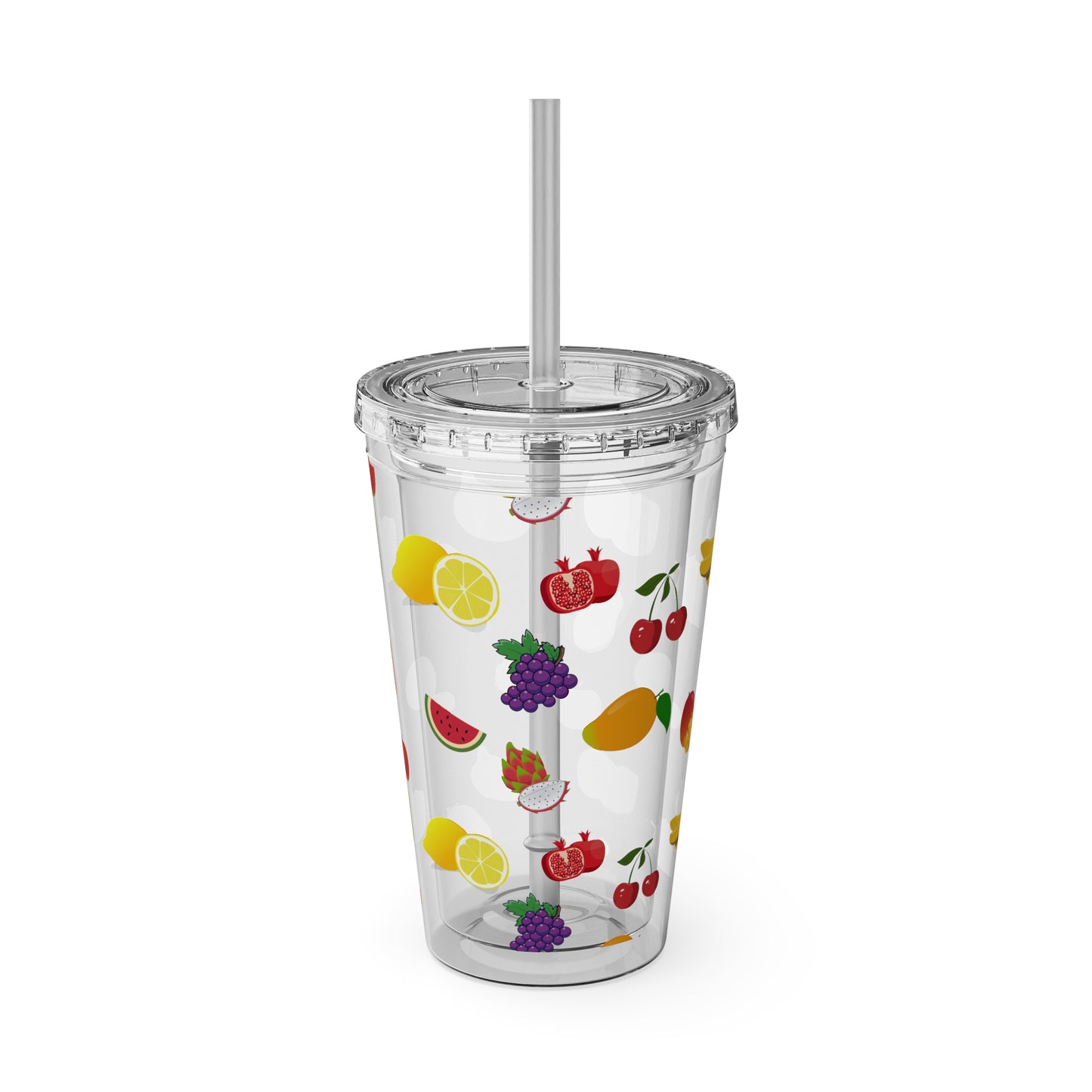 Sunsplash Tumbler with Straw, 16oz