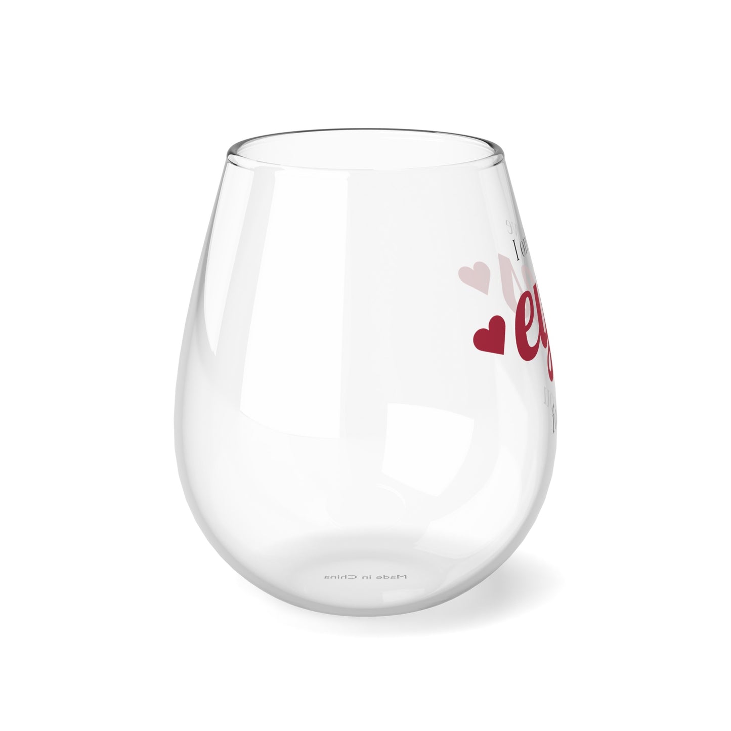 Stemless Wine Glass, 11.75oz