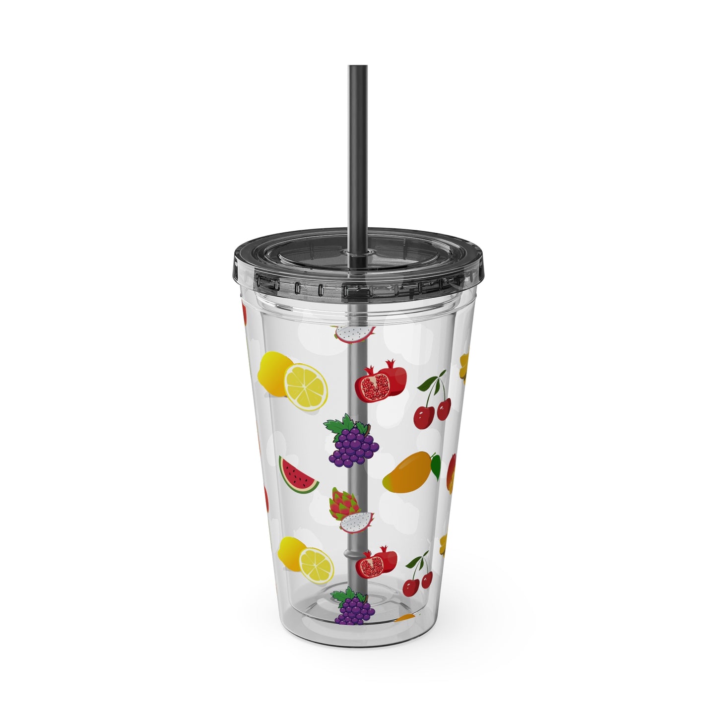 Sunsplash Tumbler with Straw, 16oz