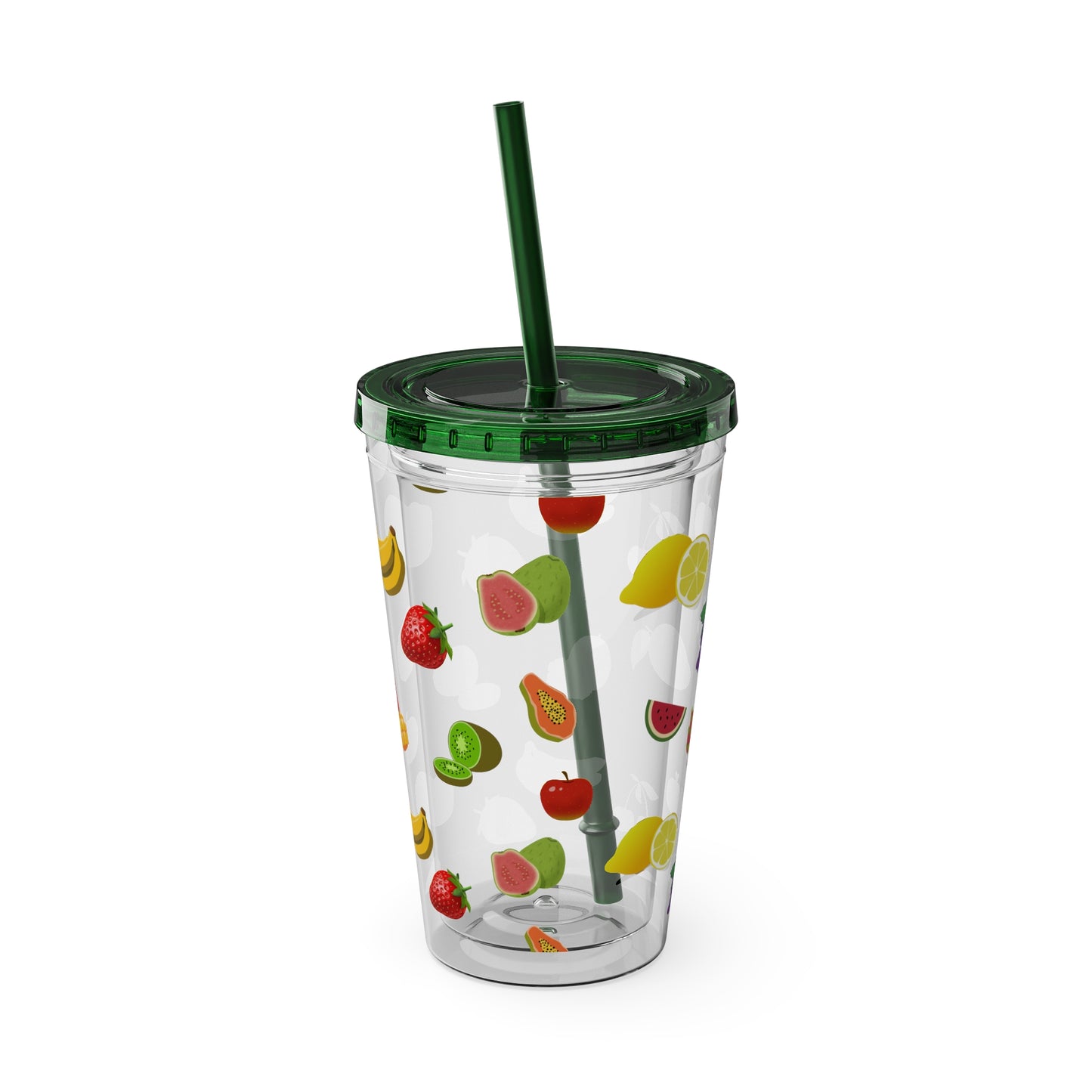 Sunsplash Tumbler with Straw, 16oz