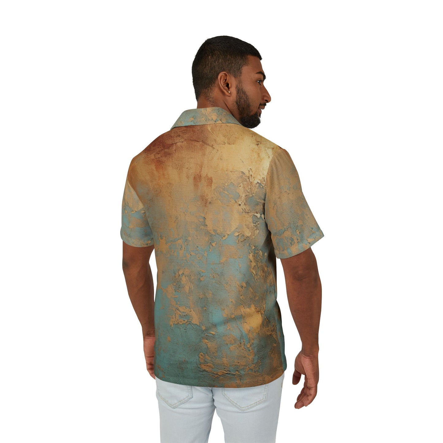 Men's Hawaiian Camp Shirt (AOP)