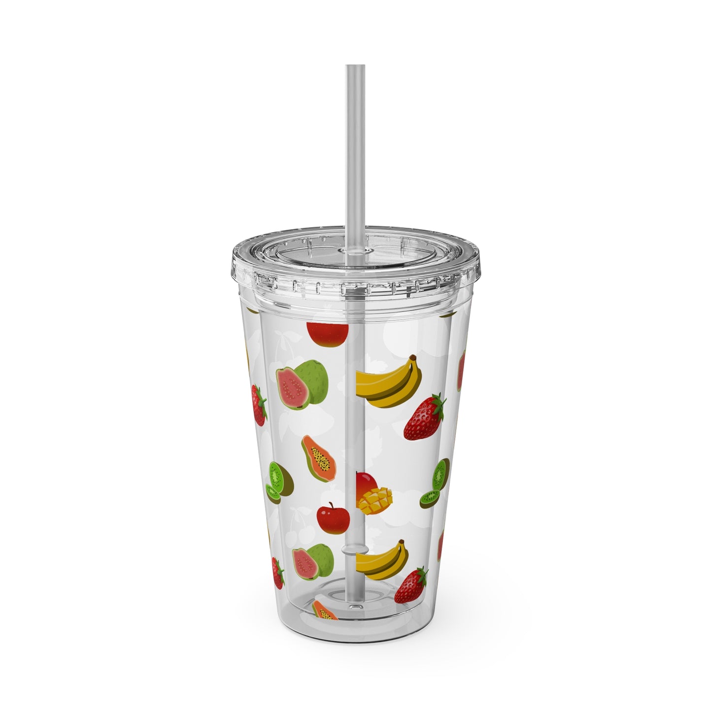 Sunsplash Tumbler with Straw, 16oz